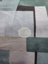 Carica l'immagine nel visualizzatore di Gallery, Completo Lenzuola Block Matrimoniale / Verde