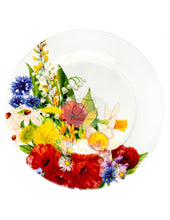Carica l'immagine nel visualizzatore di Gallery, Servizio Piatti Set 18 Pezzi Fiori Di Campo