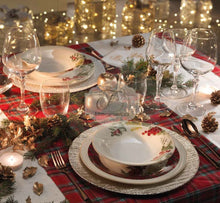 Carica l'immagine nel visualizzatore di Gallery, Servizio Piatti Set 18 Pezzi Sottobosco Brandani Piatti