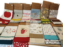 Carica l'immagine nel visualizzatore di Gallery, Set 3 Strofinacci In Cotone Fantasie Varie