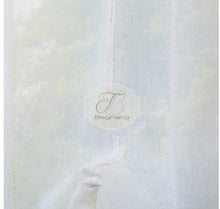 Carica l'immagine nel visualizzatore di Gallery, Tenda Estella Bianca Shabby Chic