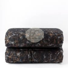 Carica l'immagine nel visualizzatore di Gallery, Trapunta Riad In Velluto Nera