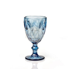 Carica l'immagine nel visualizzatore di Gallery, Calici Set 6 Pezzi Blue Bicchieri
