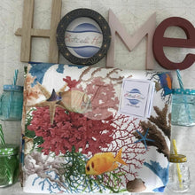 Carica l'immagine nel visualizzatore di Gallery, Copriletto matrimoniale barriera corallina - Bagnato Arredotessile