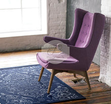 Carica l'immagine nel visualizzatore di Gallery, Tappeto Velvet Blu