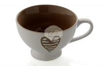 Carica l'immagine nel visualizzatore di Gallery, Tazza Colazione Batticuore Stoneware Brandani Tazze