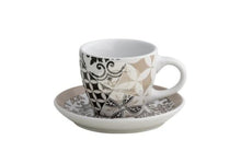 Carica l'immagine nel visualizzatore di Gallery, Tazzina Caffè Set 2 Pezzi Alhambra Brandani Tazzine