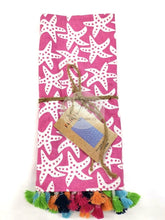 Carica l'immagine nel visualizzatore di Gallery, Telo Mare Sea Star Fuxia Telo