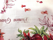 Carica l'immagine nel visualizzatore di Gallery, Tovaglia Cotone 12 Posti Melograno