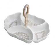 Antipastiera Riccioli Di Fata Con Bamboo Naturale Brandani Antipastiera