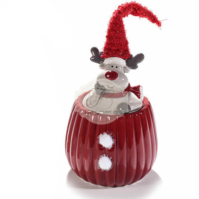 Barattolo Renna Rossa Cappellino