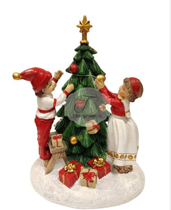 Bimbi Con Albero