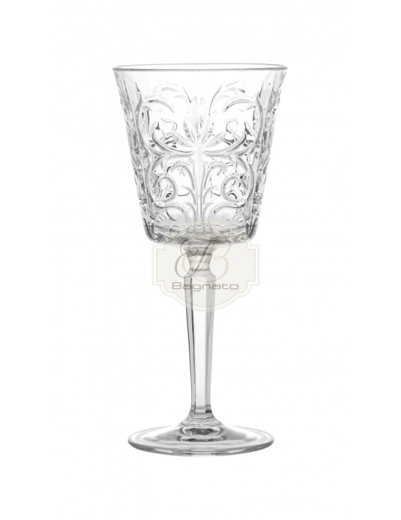 Calice Royal Crystal Glass Set 4 Pezzi Brandani Bicchieri