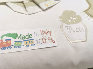 Carrozzina Sfoderabile Più Lenzuola Coordinate Teddy