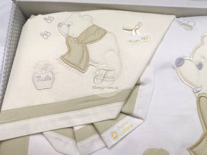 Carrozzina Sfoderabile Più Lenzuola Coordinate Teddy