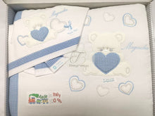 Carica l&#39;immagine nel visualizzatore di Gallery, Carrozzina Sfoderabile Più Lenzuola Coordinate Teddy Heart
