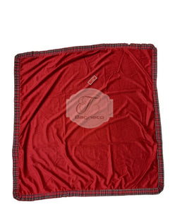 Centrotavola Tartan Con Rouche Velluto