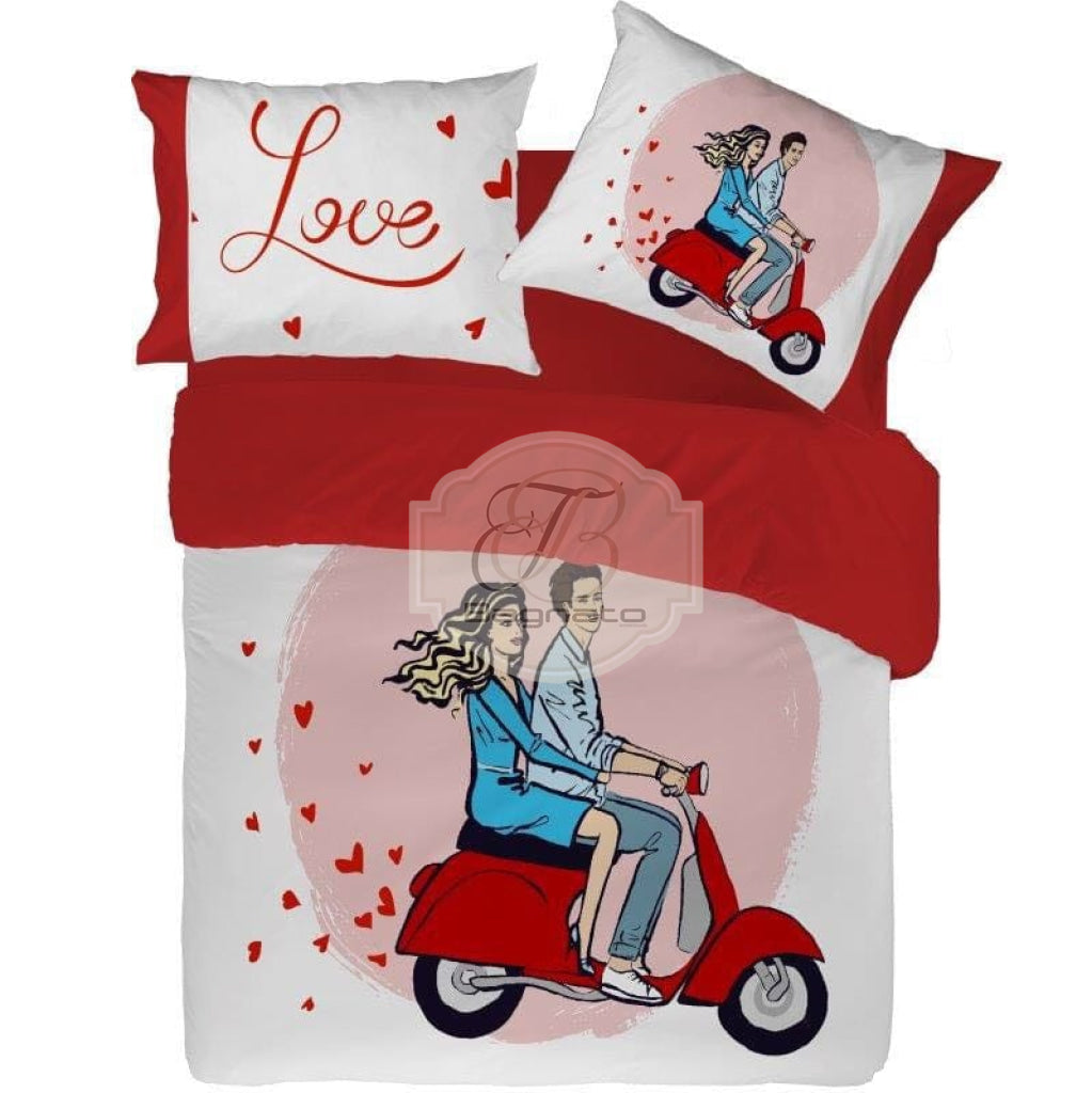 Completo Lenzuola Vespa Love