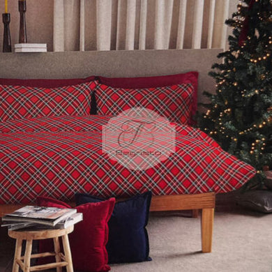 Copripiumino Christmas Tartan Copripiumino