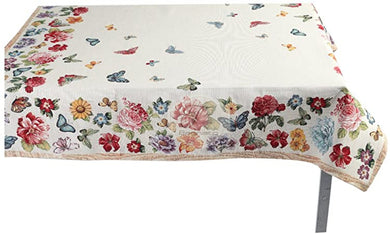 Copritavolo/tovaglia Gobelin Fiori Di Campo Tovaglia