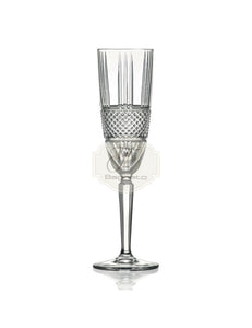 Flute Diamond Crystal Glass Brandani Bicchieri