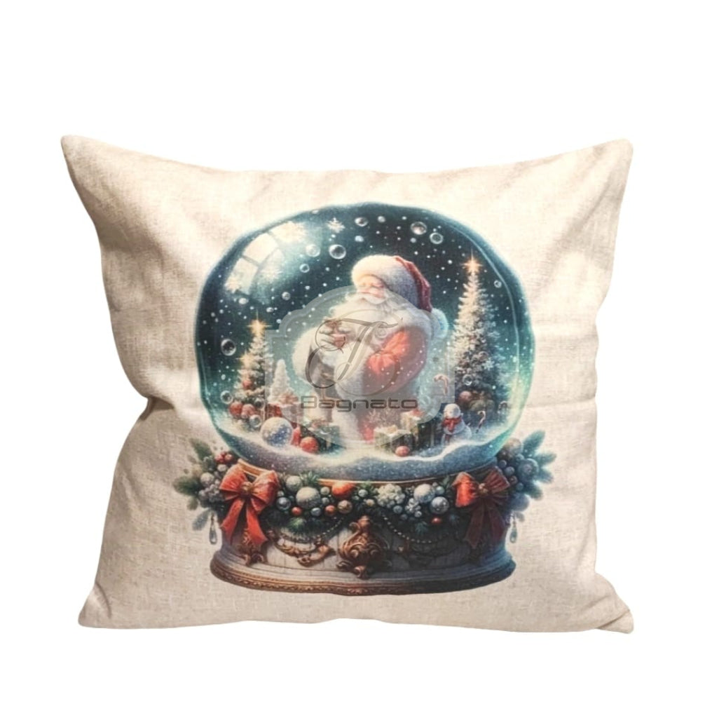 Fodera Cuscino Christmas Snowball Cuscino