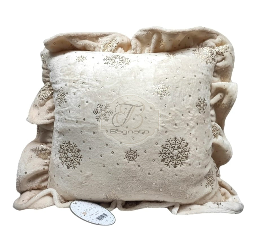 Fodera Cuscino Fiocco Di Neve Atelier 17 Cuscino
