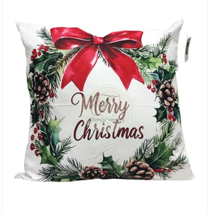 Fodera Cuscino Merry Christmas Cuscino