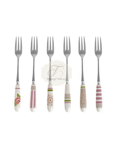 Forchettine Set 6 Pezzi Peonia Brandani Posate