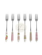 Forchettine Set 6 Pezzi Peonia Brandani Posate