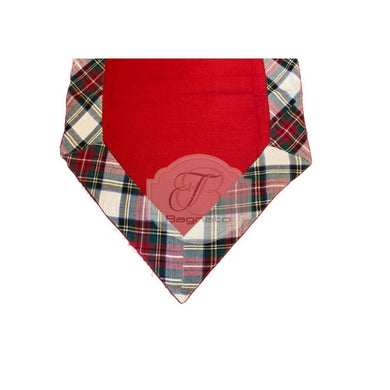 Runner Red Tartan Preziosa