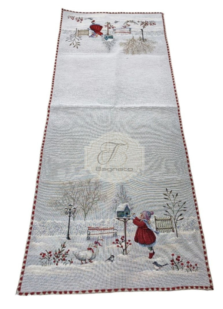 Runner Snow 47X140 Cuscino