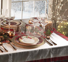 Carica l'immagine nel visualizzatore di Gallery, Servizio Piatti Set 18 Pezzi Sottobosco Brandani Piatti
