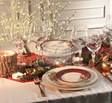 Carica l'immagine nel visualizzatore di Gallery, Servizio Piatti Set 18 Pezzi Sottobosco Brandani Piatti
