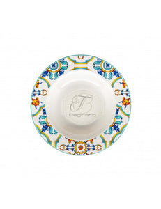 Set 18 pezzi Piatti Tavola Brandani Medicea Porcellana - Bagnato Arredotessile