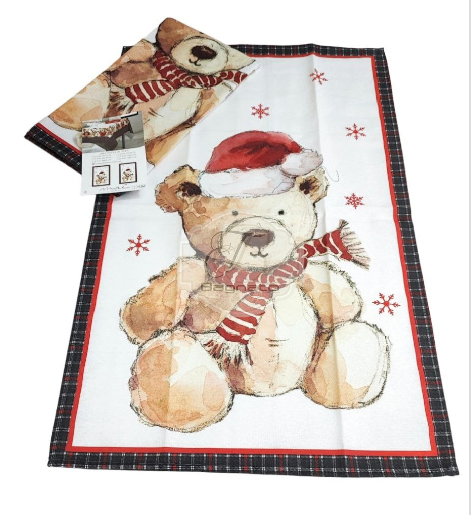 Set Coppia Tovagliette Teddy Cuscino