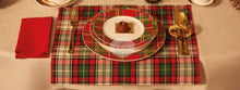 Carica l&#39;immagine nel visualizzatore di Gallery, Set Piatti Tartan Preziosa Luxury Set 18 Pezzi
