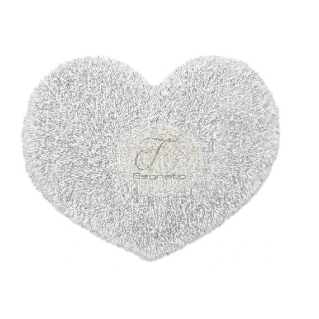Tappeto Cuore Grigio