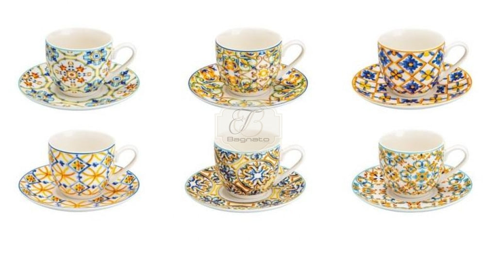 Tazzina Caffè Medicea Set 6 Pezzi Brandani Tazzine