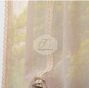 Tenda Estella Tortora Shabby Chic