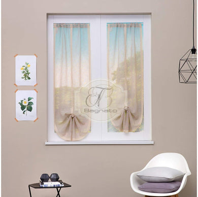 Tenda Estella Tortora Shabby Chic