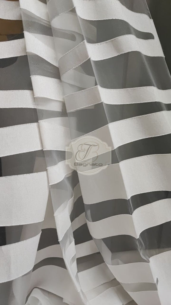 Tenda Odette Ud 0344 Via Roma 60 Bianco 0101 Tende