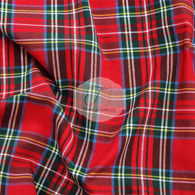 Tessuto Al Metro Tartan Simply