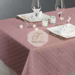 Tovaglia Con Tovaglioli Damina Rosa