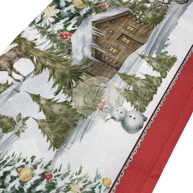 Tovaglia Santa Claus X12