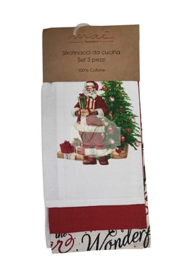 Tris Strofinacci Christmas Cucina