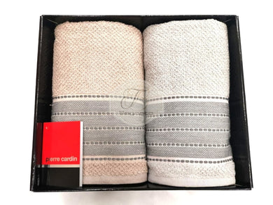 Asciugamani Set 2 + Pierre Cardin Asciugamano