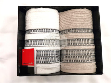 Asciugamani Set 2 + Pierre Cardin Asciugamano