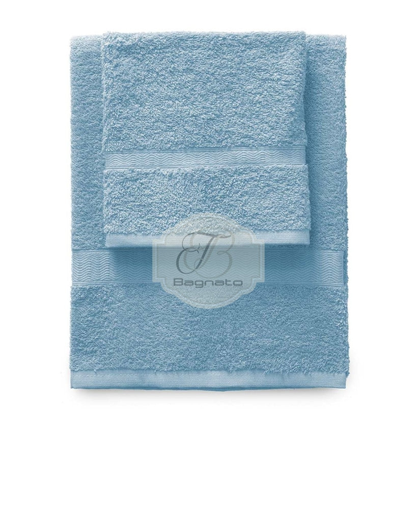 Asciugamano Gabel 1+1 blu cielo