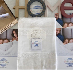 Asciugamano Jacquard Aida Botticelli - Bagnato Arredotessile
